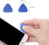 Fixinus 10 Pieces Universal Triangle Plastic Pry Opening Tool for iPhone Mobile Phone Laptop Table LCD Screen Case Disassembly Blue Guitar Picks...