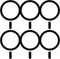 6 Pack Universal Metal Rings Sticker Compatible with MagSafe Magnetic Wireless Charger iPhone 13 12 Pro Mini Max, Ultra-Thin Car Charger Conversio...