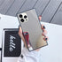LUVI for iPhone 13 Mirror Case for Women Makeup Cute Luxury Glossy Glass Mirror Back Design Cover with Silicone Bumper Slim Thin Case for iPhone 1...