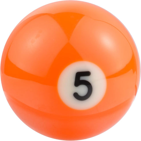 Arenbel 5 Ball Car Racing Shifter Lever Stick Knob Polished Gear Shift Grip Handle Fit Most Auto Manual Vehicles, Orange...