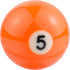 Arenbel 5 Ball Car Racing Shifter Lever Stick Knob Polished Gear Shift Grip Handle Fit Most Auto Manual Vehicles, Orange...