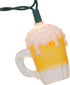 Kurt Adler UL0565 Beer Mug Light Set, 10 Light...