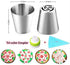Russian Piping Tips Cake Decorating Complete Set, WOWDECOR 24pcs Baking Supplies Kit Icing Nozzles Flowers Shaped, Frosting Bags and Tips for Begi...