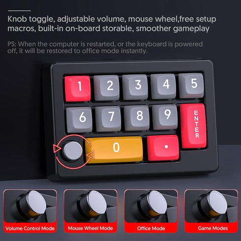 Customized mechanical keyboards, customized knobs, RGB hot swappable macro definitions, wired mechanical gaming keyboards (WHITE)...
