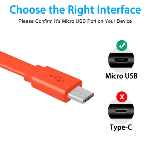 Power Cable for JBL Speaker Charger Cord for JBL Charge 3,Flip-4,Pulse 2 Pluse GO Xtreme Micro Flip4 Flip3 Clip3 Charge2+ Charge3 Pulse3 Bluetooth...