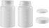 uxcell Plastic Lab Chemical Reagent Bottle 250ml/8.5oz Wide Mouth Sample Sealing Liquid Storage Container 2pcs...