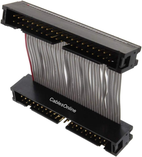 CablesOnline 2 inch 40-Pin IDE Male to Male Gender Changer Ribbon Cable (FI-G02)...
