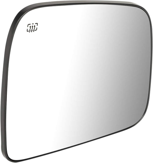 DNA Motoring OEM-MG-0118 68082636AB Factory Style Right Side Mirror Glass w/Heated Compatible with 2011-2019 Durango / 2011-2018 Grand Cherokee...