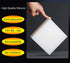 4 Pack White Invisible Pot Feet,Solid Silicone Risers for Plant Pots and Flowers.(Silicone)...