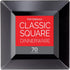 Party Essentials Party Supplies Disposable Classic Square Plastic Plates for Wedding/All Occasions, 6.5", 70-Count, Black...