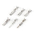 260Pcs 26values Connector Pins Terminal Automotive Car Electrical 1/1.5/1.8/2.2/2.8/3.5mm Wire Removal Non-Insulated Plug Male & Female Crimp...