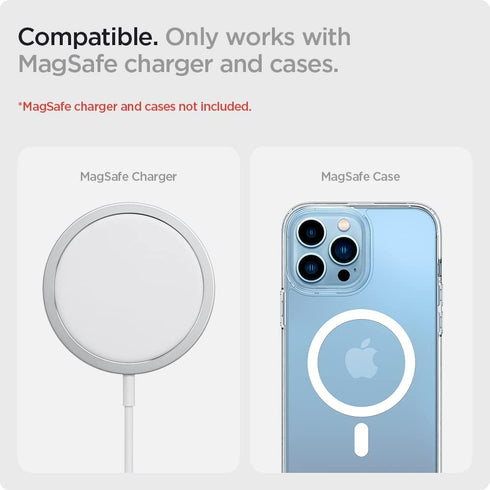 Spigen Mag Fit Phone Holder Car Mount Designed for Magsafe Compatible iPhone 16 Pro Max, 16 Pro, 16 Plus, 16 (Charger Not Included) (Requires USB-...