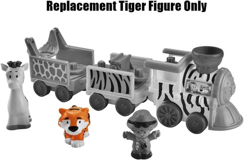 Replacement Part for Fisher-Price Little People Musical Zoo Train Playset - M0532 ~ Replacement Tiger Figure...