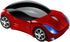 2.4GHz Wireless Mouse Cool 3D Sport Car Shape Ergonomic Optical Mice with USB Receiver for PC Laptop Computer Women Small Hands (Red)...