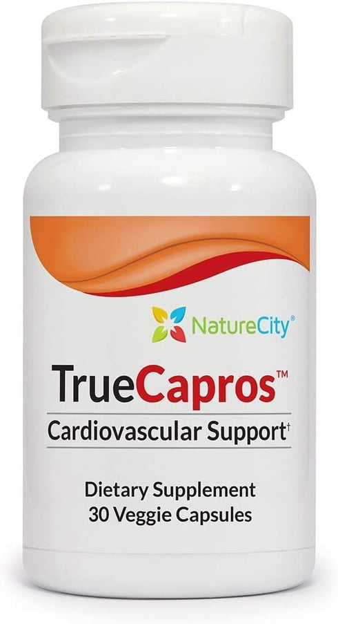 True-Capros Amla Fruit Extract Supplement Polyphenol Antioxidant Power Supports Cardiovascular Heart Health (30 Veggie Capsules) Non-GMO Vegan Fri...