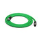 M12 to RJ45 Industrial Ethernet Cable,Automation Systems Interconnect M12 4 Pin D Code Male to RJ45 Male Shielded Cable Assembly, Cat5e SFTP 24 AW...