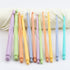 Plastic Crochet Hooks 12 pcs Different Sizes (2.0mm - 10.0mm) Crochet Needles QLRFFLJOY Colorful Crochet Hook Set DIY Yarn Weaving Tools for Scarf...