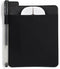AubRie Universal Stick-On Mouse Pouch, Wireless Mouse and Pen Holder, Reusable Adhesive, No Glue Residue, Compatible with Battery Pack(Black)...