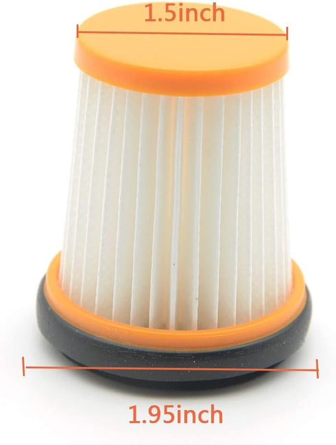 EZ SPARES 4pcs Replacement for Shark Filter,ION W1 Handheld Vacuum WV200, WV201, WV205, WV220. Compare to Part XHFWV200 Attachment...