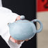 Amosfun Ceramic Teapot Small Porcelain Teapot Chinese Kungfu Tea Pot Blooming Loose Leaf Teapot Boiling Hot Water Teakettle for Tea Coffee Milk...