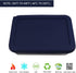 Sophico 3 Cup Rectangle Silicone Storage Cover Lids Replacement for Pyrex 7210-PC Glass Bowls, Container not Included (NAVY BLUE, 2 Pack)...