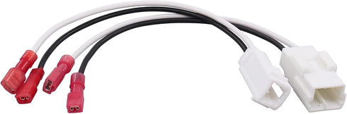 NewYall 6Pcs Dash Tweeter Door Speaker Wire Harness Adapter for Wrangler Compass Patriot Charger Challenger Grand Caravan Dart Avenger ProMaster R...