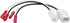 NewYall 6Pcs Dash Tweeter Door Speaker Wire Harness Adapter for Wrangler Compass Patriot Charger Challenger Grand Caravan Dart Avenger ProMaster R...