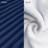 BlueSnail Newborn Baby Swaddle, Easy Wrap Receiving Blanket, Comfortable and Soft (S,0-3 Months, Navy)...