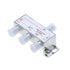 Cables Direct Online 3 Way Bi-Directional 5-2300 MHz Indoor and Outdoor Waterproof Coaxial Antenna Splitter for RG6 RG59 Coax Cable Satellite HDTV...