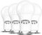 GU24 LED Light Bulb 4 Pack, 12W (Equivalent 75W), 5000K Daylight,Dimmable Twist-in Light Bulb A19 Shape...