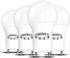 GU24 LED Light Bulb 4 Pack, 12W (Equivalent 75W), 5000K Daylight,Dimmable Twist-in Light Bulb A19 Shape...