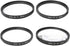 Optical Glass Macro Close Up Filters, Macro Lens Filter Kit +1/+2/+4/+10 Lens Filter, Macro Filter 58mm Closeup Macro Filter Set......