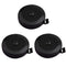 3 Pack Soft Automatic Retractable Measuring Tape for Body Measure.60inch/150cm,Body Waist,Tailor Sewing Craft, Cloth Fabric Measurement Digital Ta...