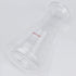 stonylab Glass Wide Mouth Erlenmeyer Flask, 150 ml Borosilicate Glass Erlenmeyer Flask with Heavy Duty Rim, 1 Pack...