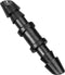 100 Pack Drip Irrigation 1/4” Barbed Coupling Fittings, Barbed Connectors Fits Universal 1/4-Inch Drip Tubing, Irrigation Coupler for Drip or Spri...
