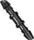100 Pack Drip Irrigation 1/4” Barbed Coupling Fittings, Barbed Connectors Fits Universal 1/4-Inch Drip Tubing, Irrigation Coupler for Drip or Spri...