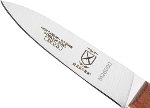 Mercer Culinary Praxis Paring Knife with Rosewood Handle, 3 Inch, Wood...