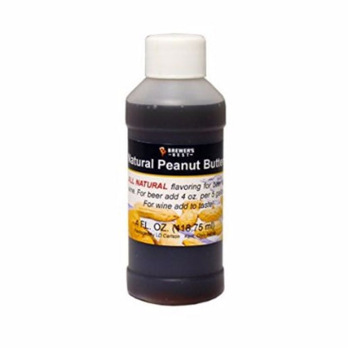 Brewer's Best Natural Beer and Wine Fruit Flavoring (Peanut Butter)...
