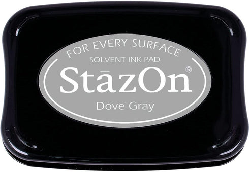 Tsukineko StazOn Stamp Pad, Grey...