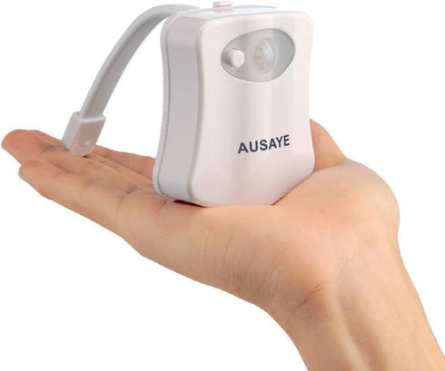 AUSAYE 2Pack Toilet Night Light, 16-Color Changing Motion Sensor Toilet Light, Fun BathroomToilet Bowl Nightlight,LED Christmas Gifts Stocking Stu...