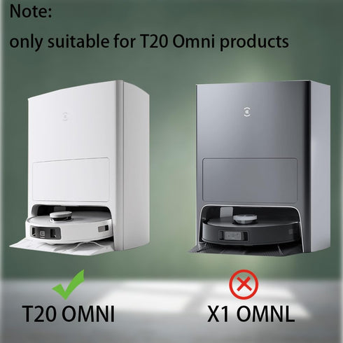 Ytaland Replacement Dust Tank bin Box for ECOVACS DEEBOT T20 Omni Robot Vacuum Cleaner Parts...