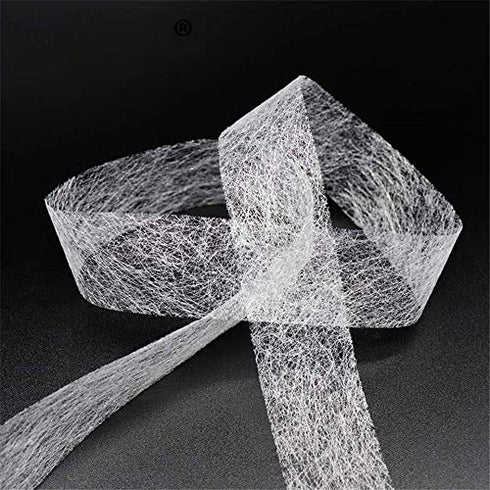 NX Garden 2 Rolls Hem Tape No Sew, Fabric Fusing Tape Iron On, Adhesive Hem Tape Iron-On, Double Sided Tape for Pants Clothes Jeans DIY Garment Se...