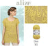 Alize Diva Silk Effect 100% Microfiber Acrylic Yarn 1 Ball skeins 100gr 383yds Color (110 - Yellow)...
