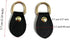 4 Pack Purse Strap Mount Hook PU Leather Sewing Buckle DIY Hanging D-Ring Clips Replacement for Purse Making Supplies Handbag Shoulder Belt Hardwa...