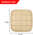 2PCS Car Seat Cover, Breathable Vehicle Front Seat Bottom Cushion Protector Pad, Anti-Slip Comfortable Ventilated Auto Mat Accessories Universal f...