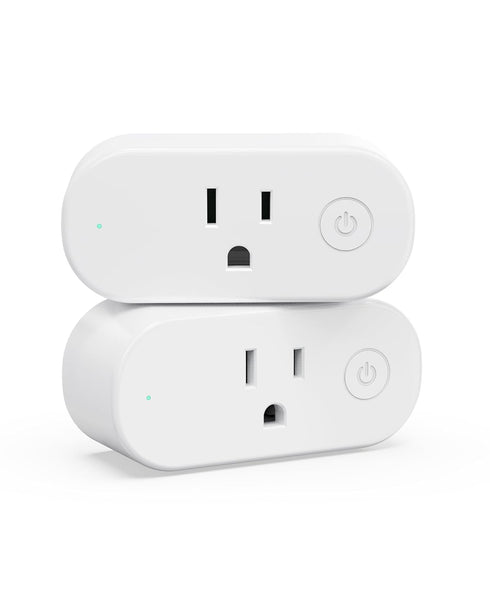 Smart Plug Work with Alexa, Home Mini Socket Wireless 2.4GHz Wi-Fi & Bluetooth, No Hub Required, Remote Control Outlet with Timer Function, App Co...