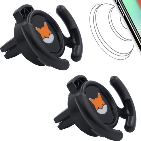 Car Vent Mount Holder 2 Pack - Compatible with Popsocket - Car Mount made for Pop Socket Grips Collapsible Phone Holder for Pop Mount with Secure ...