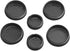RDBS 6PCS Frame Tube Hole Plugs for 2001-2019 GMC Sierra and Chevrolet Silverado 2500HD Rear Wheel Well and Cab Frame Holes...
