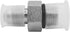 (4-PACK) 6400-04-05-O Hydraulic Hose Adapter Fitting 1/4" Male JIC 37° Flare (7/16"-20UNF) × 5/16" Male O-Ring Boss (1/2"-20UNF) SAE Straight Pipe...