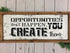 CrafTreat Stencils for Painting on Wood, Canvas, Paper, Fabric, Floor, Wall and Tile - Motivational Quotes Bundle - 5Pcs - Size: 6x6 Inches Each -...